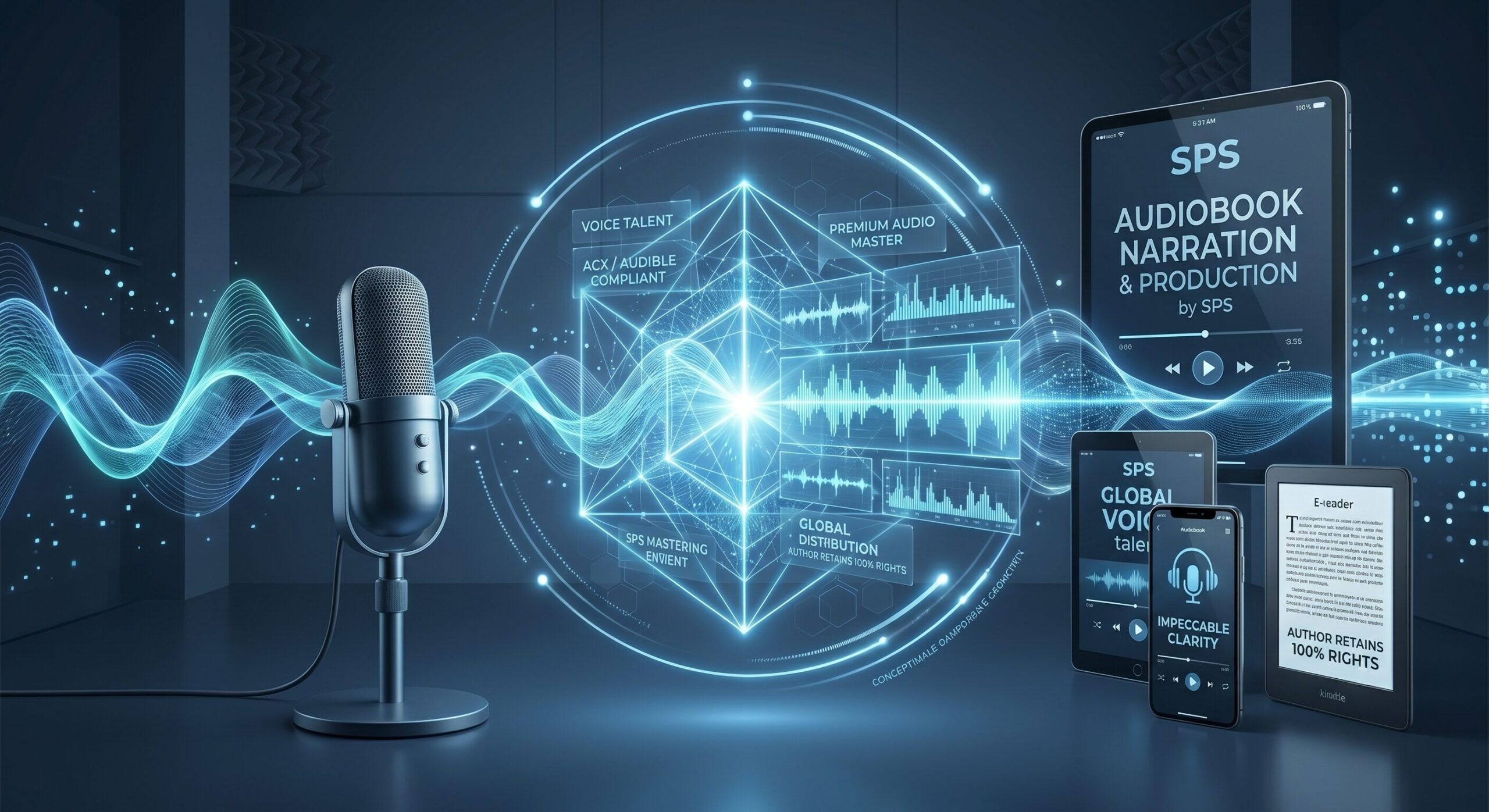 Conceptual representation of Audiobook Distribution and Production