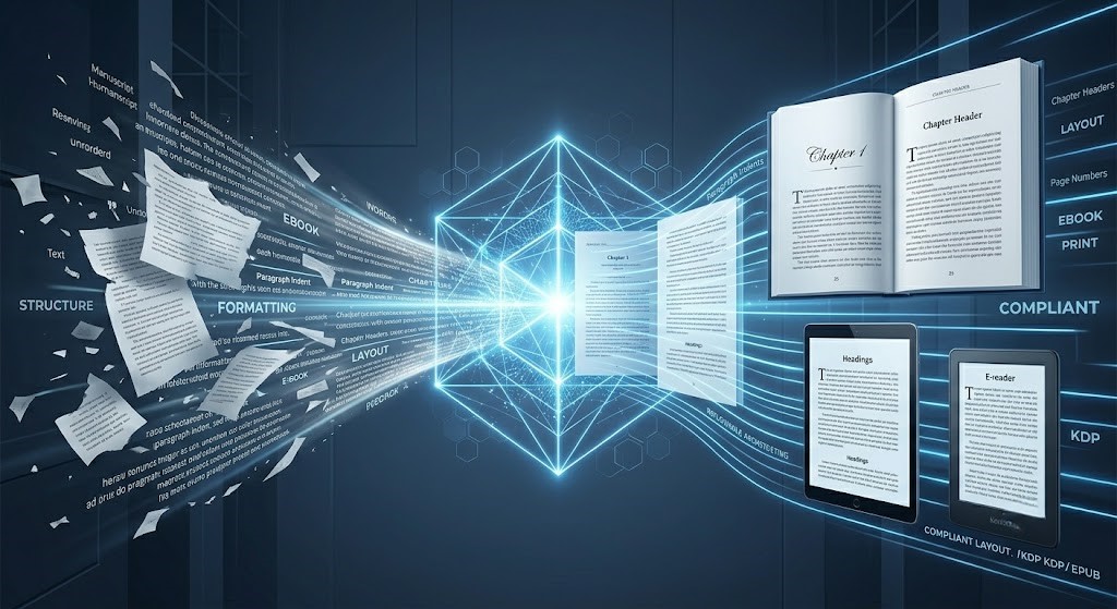 Digital representation of EPUB formatting files